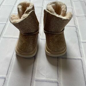 UGG Gold Glitter Boot 2/3